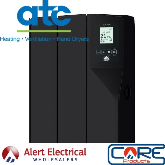 Transform Your Home Heating with Style, Introducing the ATC SunRay Smart Electric Radiators in Black