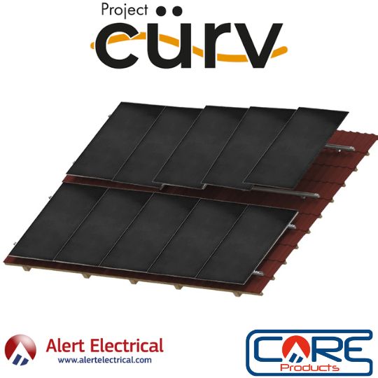 Project CÜRV Solar Panel kits, with excellent low-light performance Now Available from Alert Electrical Instore & Online.