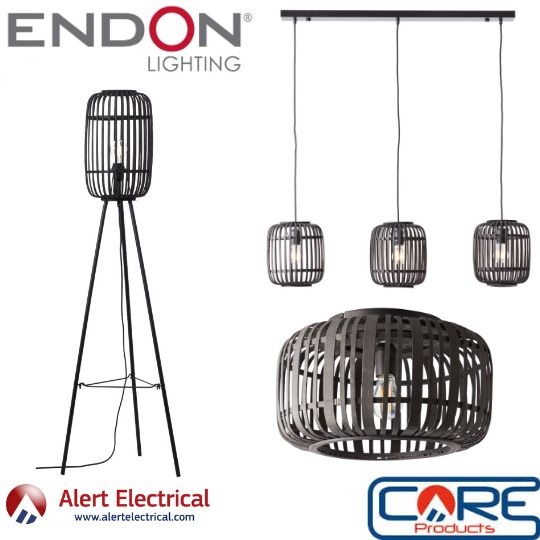 Endon Sustainably Sourced Mathias Bamboo Light Fitting Range Now Available