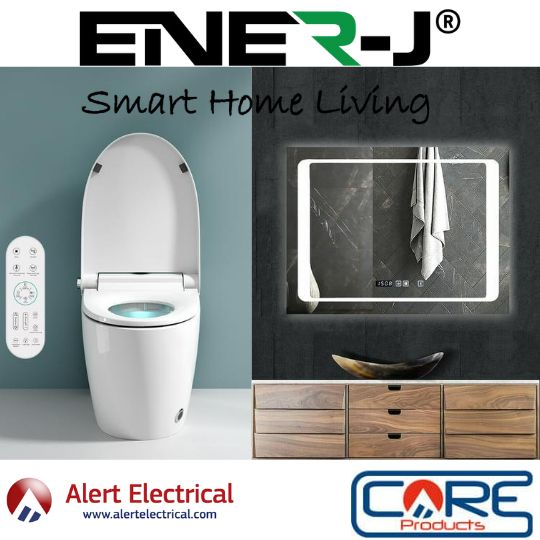 Smart Bathroom Products from Ener-J Smart now Available from Alert Electrical