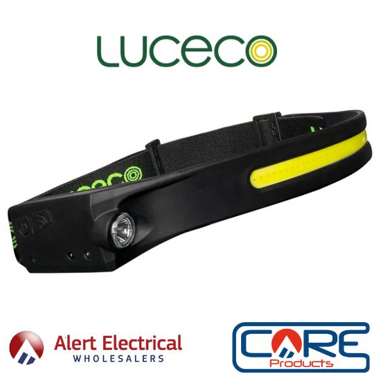 Illuminate Your Adventures with the Luceco USB-C Flexible Rechargeable Head Torch