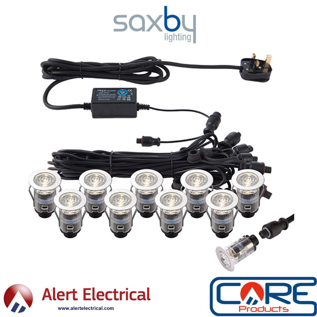 Saxby IkonPRO CCT Decking lights kits now in stock.