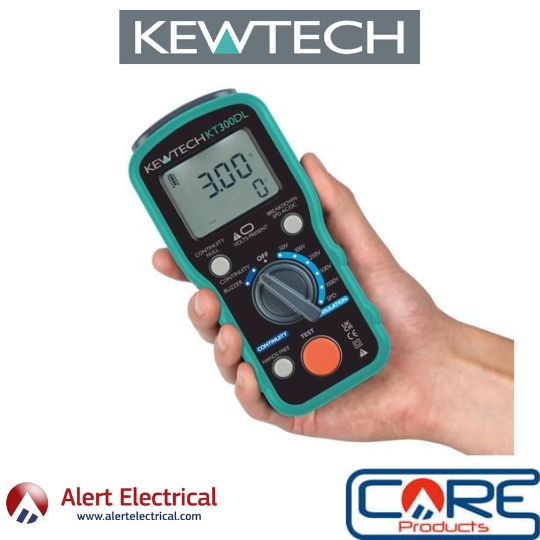 New from Kewtech the KT300DL Insulation, Continuity & SPD Tester