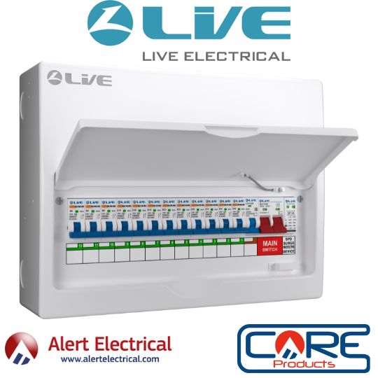 Revolutionizing Safety and Efficiency: The Live Electrical RCBO Populated DP SPD Consumer Units with 100A Main Switch Now at Alert Electrical