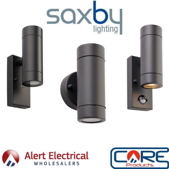 Elevate Your Space with The Saxby Palin Anthracite Grey Up and Down Wall Lights