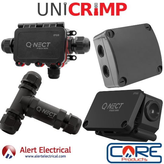 Q-Nect. Strong, Quick & Reliable Solutions now available from Alert Electrical