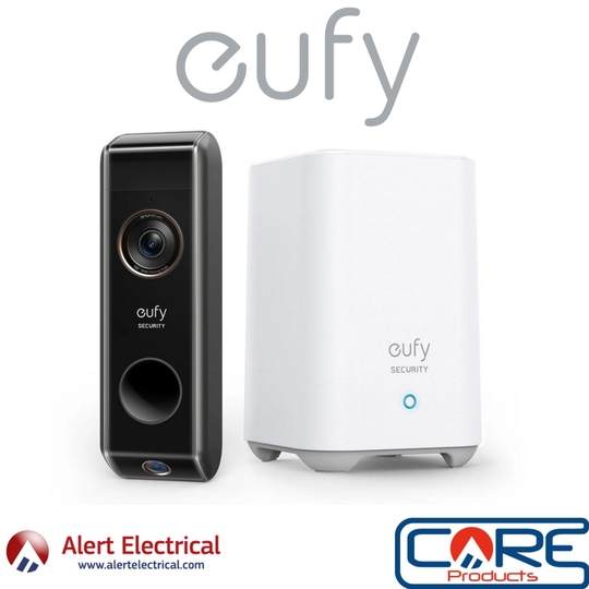 Never Miss a Visitor or Package with the Eufy Dual Camera 2K Battery Powered Video Doorbell