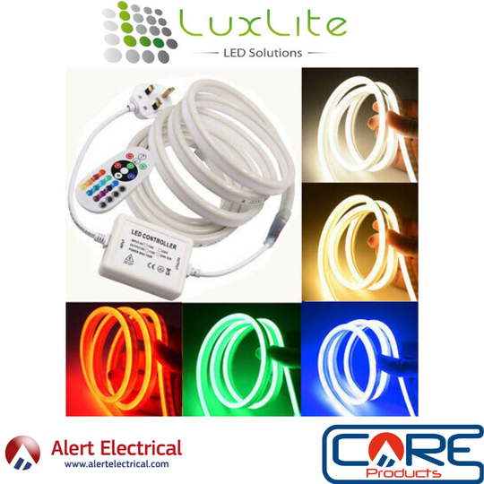 Flexible LED RGB Strip Kit that is so flexible its installation is simple and doesn’t require any specific tools!