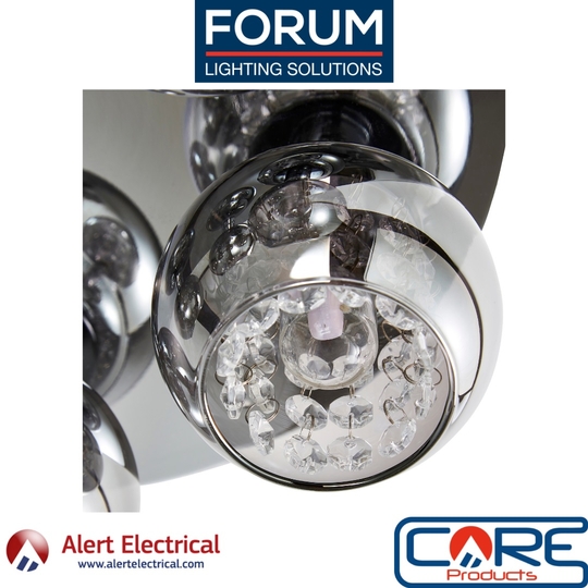 Crystal Style Lighting to enhance your home décor from Forum Lighting