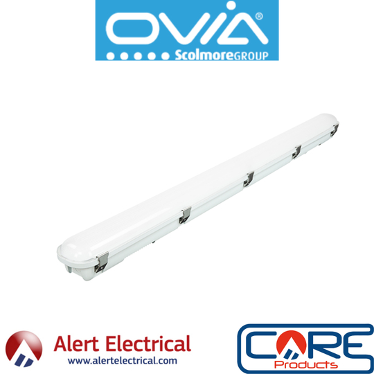 Now in Store & Online, Ovia U-Lite Non-Corrosive Utility LED Light Fittings
