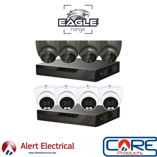 Qvis Eagle POE Colourview Plus IP CCTV Systems now available to Order