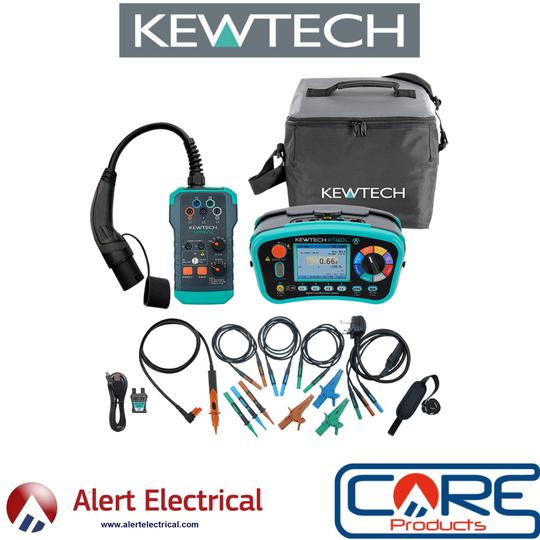 Kewtech Ev Test equipment available for pre-order from Alert Electrical