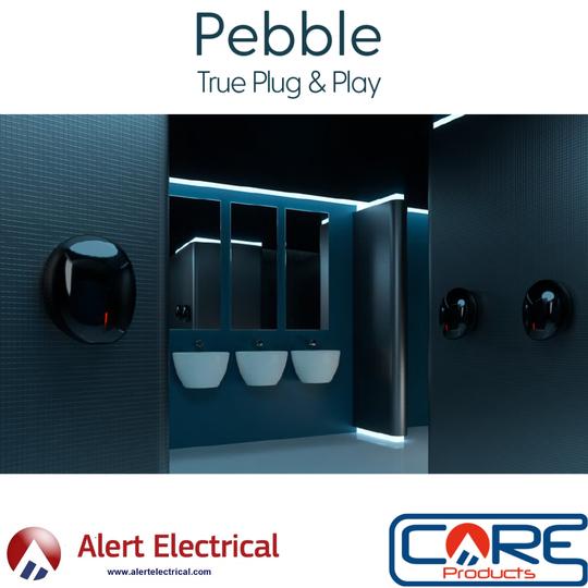 Pebble Mini Plug & Play Hand Dryer from Velair now in Stock.