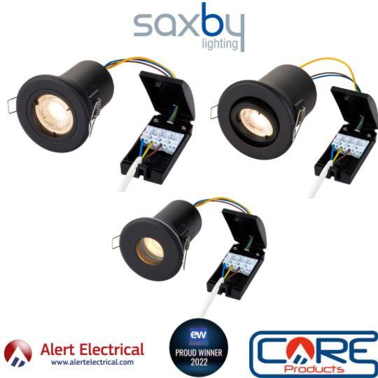 The Popular ShieldPLUS range from Saxby now available in Matt Black.