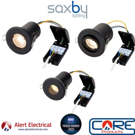 The Popular ShieldPLUS range from Saxby now available in Matt Black.