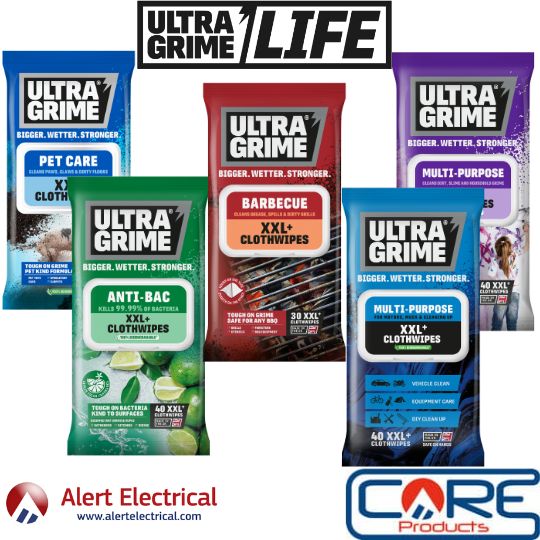 The new UltraGrime LIFE 40pk range now in Stock at Alert Electrical in Store & Online