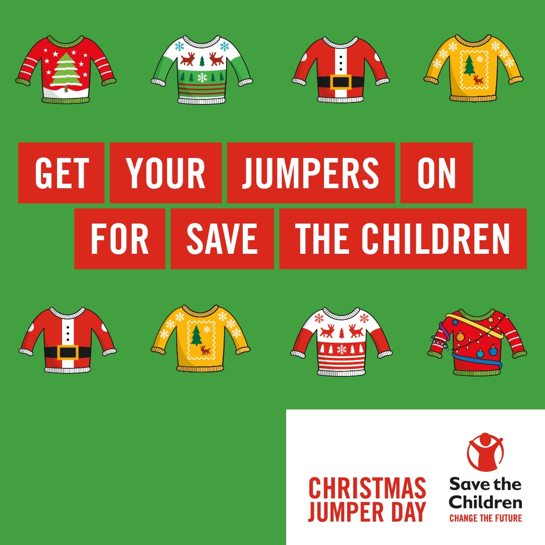 Reminder! Its Save The Children Christmas Jumper Day Alert Electrical