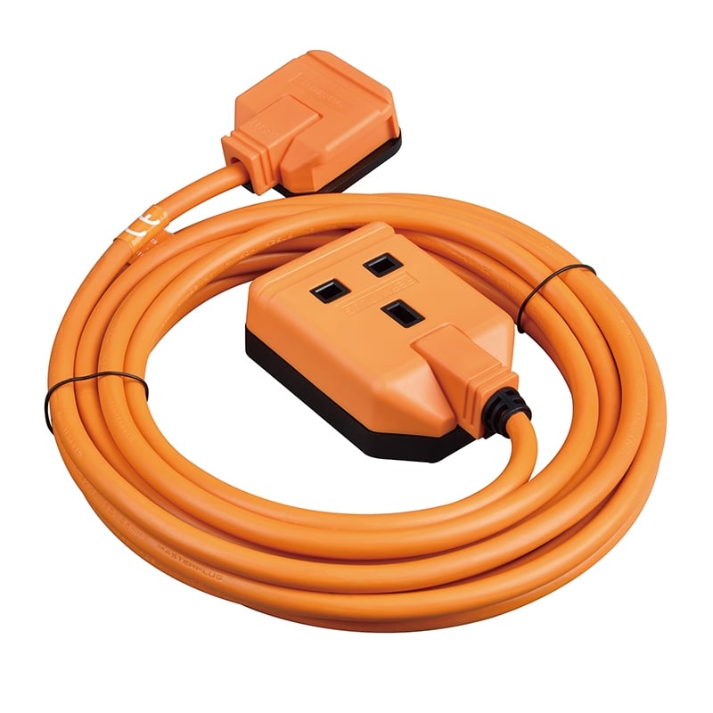 Masterplug Outdoor Heavy Duty Cable Reel Orange 10m 1 Gang – Hardware Heaven